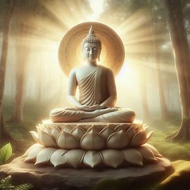 IMAGEN ESPIRITUAL DE MAESTRO GAUTAMA BUDA . Imagen 1 de 4